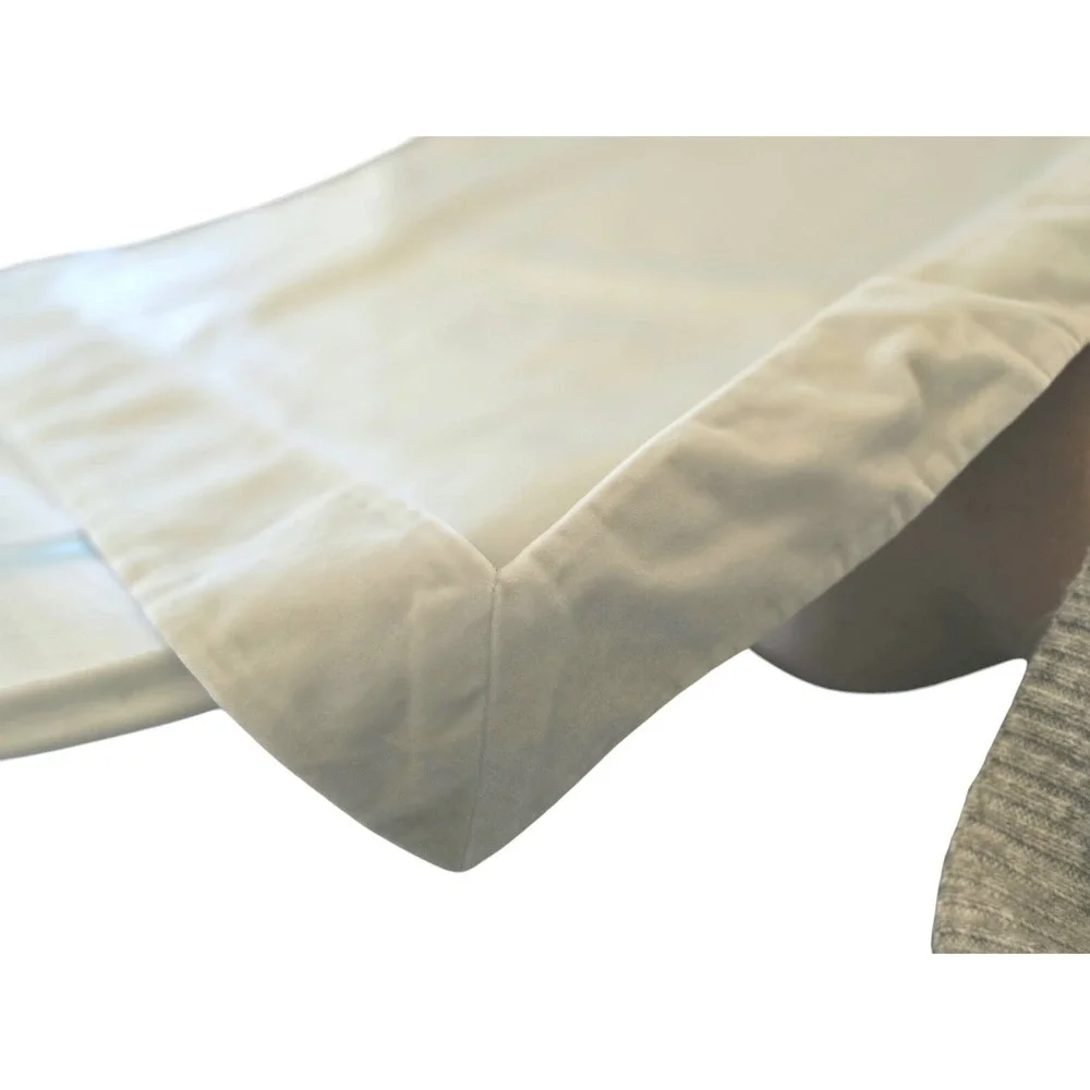 RH Italian Siena 1000-Thread Count Sateen & Velvet King Sham Restoration Hardwar